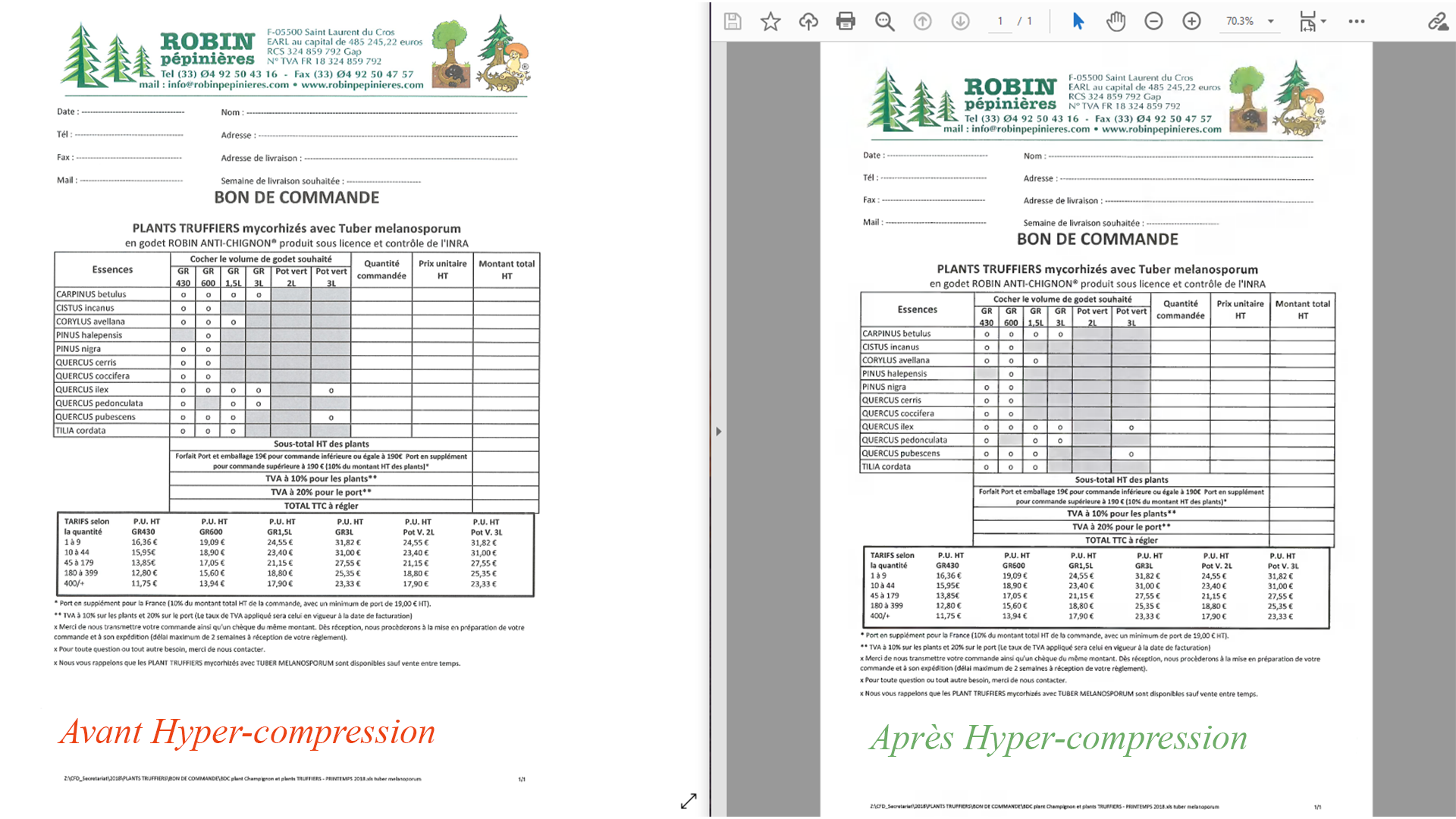 Hyper-compression AvePDF
