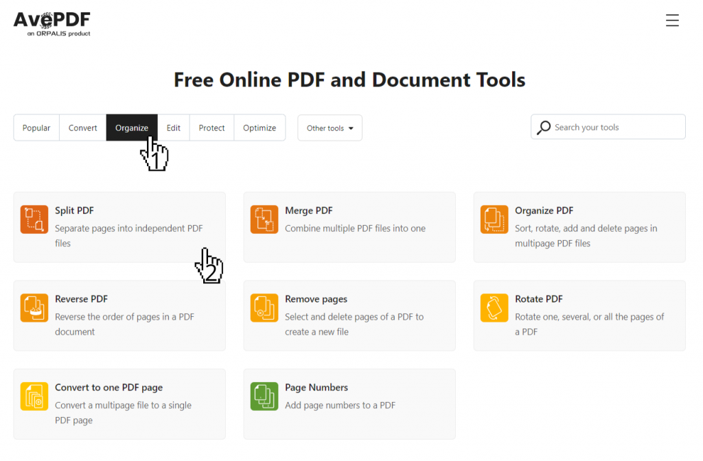 How To Split Your PDF Document Into Independent PDF Files Online ...